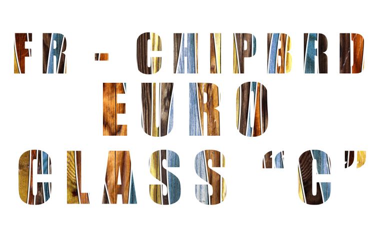 Veneered Fire Retardant Chipboard to Euro Class C