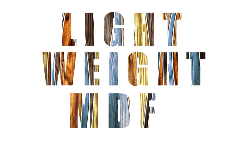 Veneered Light Weight MDF