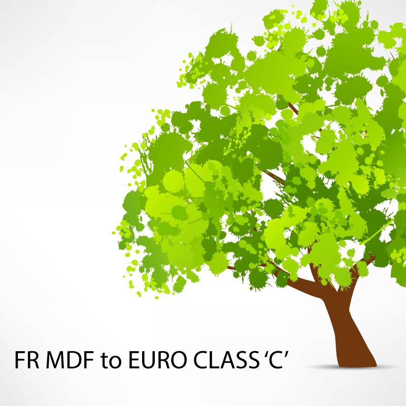 Fire Retardant MDF to Euro Class C