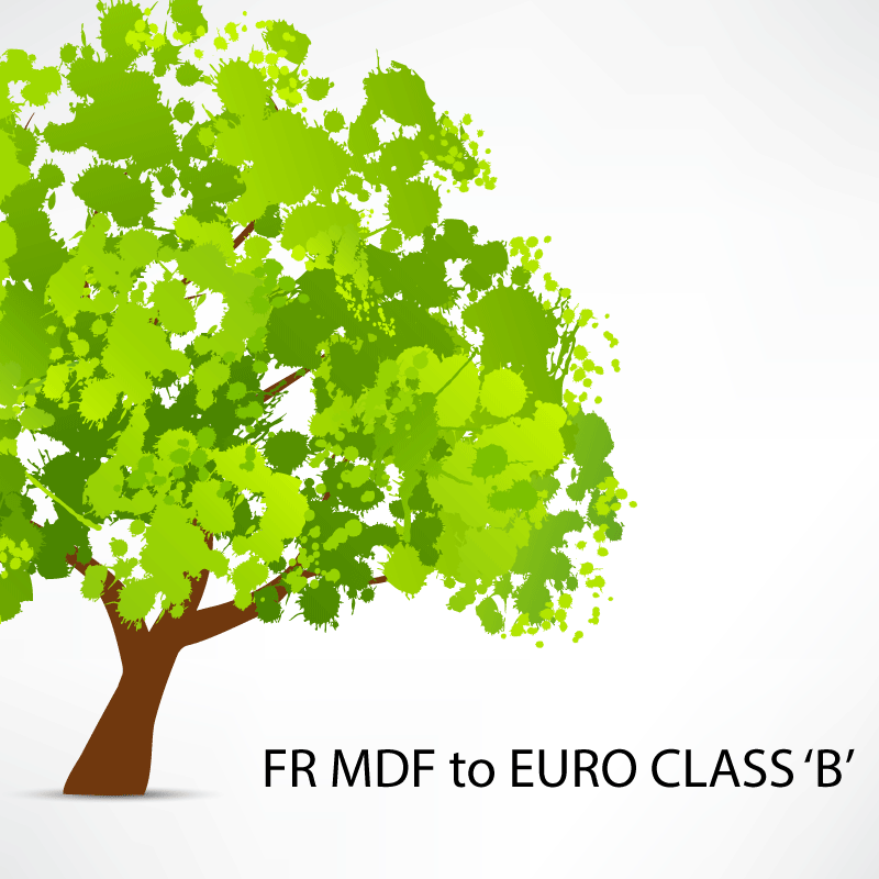 Fire Retardant MDF to Euro Class B