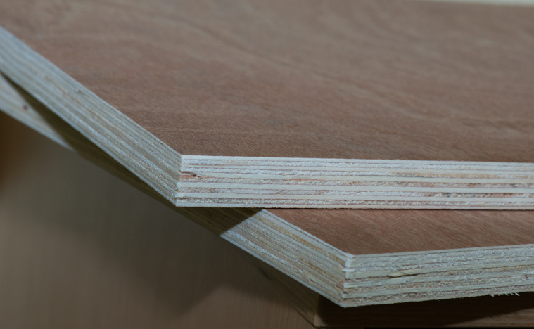 Sample of Chinese Red Faced Plywood - Peter Benson (Plywood) Limited