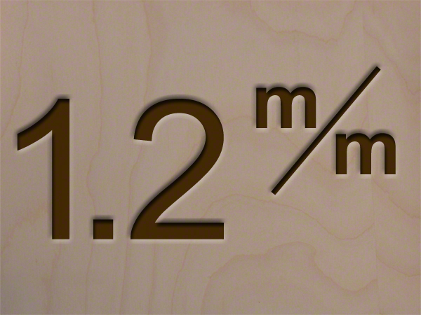 1.2mm Finnish Birch Plywood 