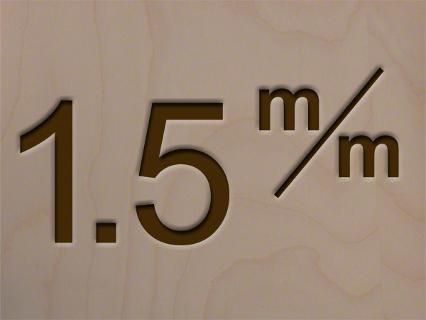 1.5mm Finnish Birch Plywood 