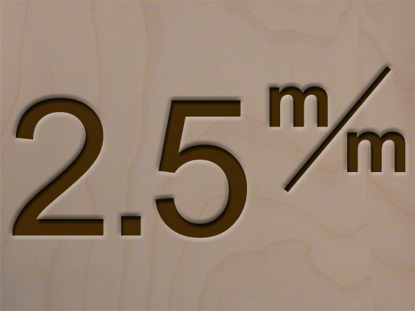 2.5mm Finnish Birch Plywood